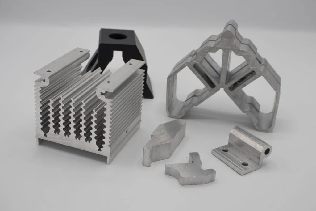 usinage de profiles aluminium 61